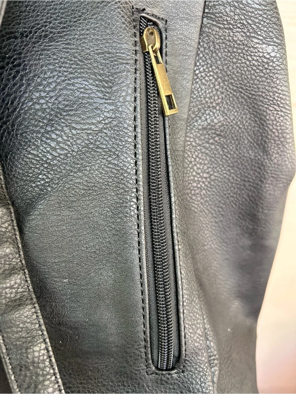 NWT - Black Vegan Leather Tassel Backpack - Stylish Everyday Bag